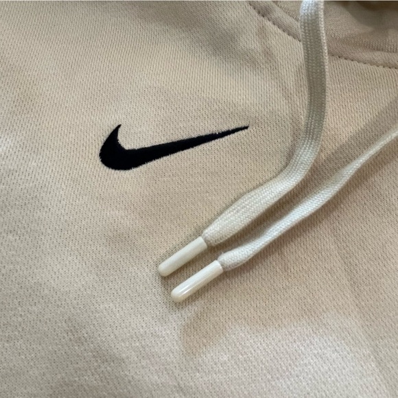 Nike Hoodie Size Large Womens Black Swoosh - Picture 3 of 6